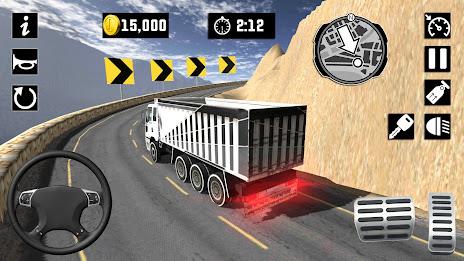 Truck Simulator - Cargo Games ဖန်သားပြင်ဓာတ်ပုံ 1