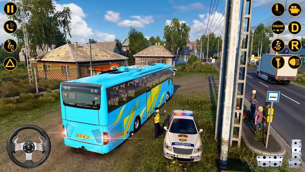 Coach Bus Simulator Games Mod ภาพหน้าจอ 3