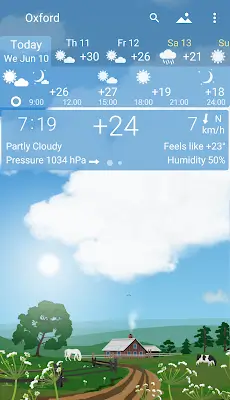 YoWindow Weather 스크린샷 1