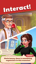 Merge Secrets : Mansion Games Tangkapan skrin 2