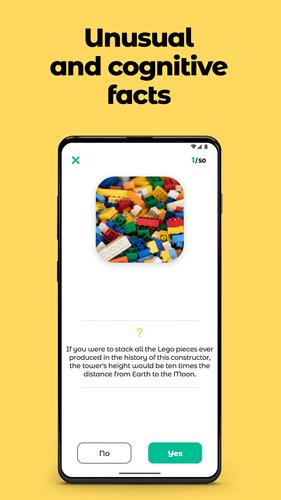 Yes or No? Trivia with facts. Captura de tela 2