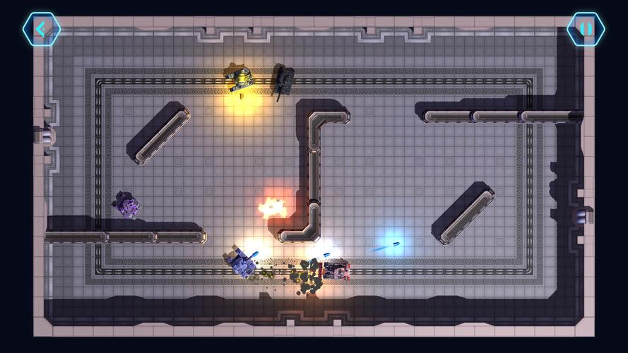 TANKS: Sci-Fi Battle Capture d'écran 1