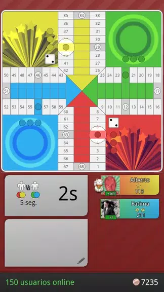 Locos por el Parchis (Ludo) Скриншот 1