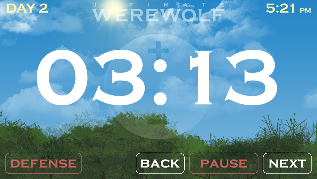 Ultimate Werewolf Timer应用截图第0张