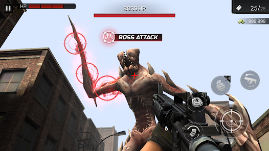 Zombie Hunter D-Day2 Mod Tangkapan skrin 3