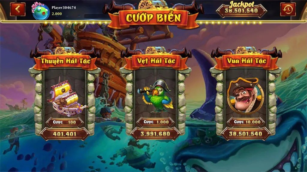 Bắn Cá Rồng - Bắn Cá Slot Captura de pantalla 2