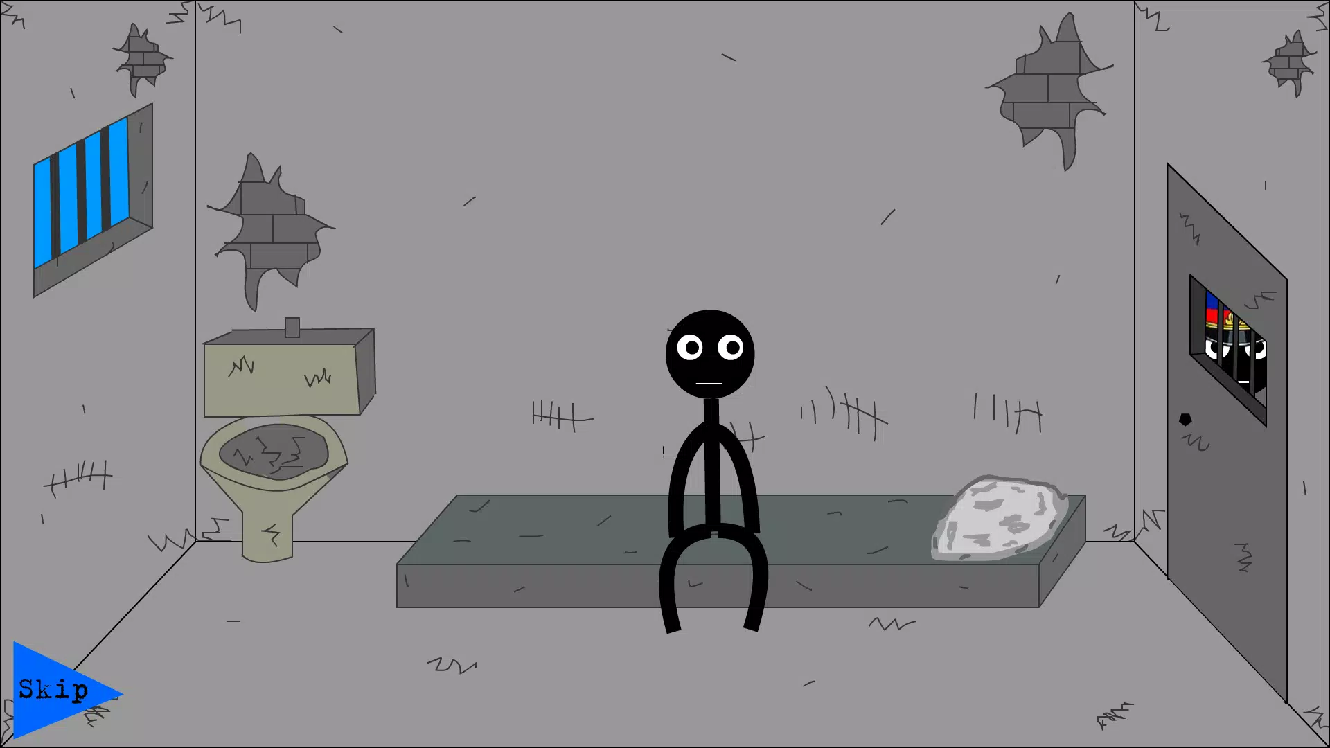 Stickman Jailbreak，Funny Escap ภาพหน้าจอ 1