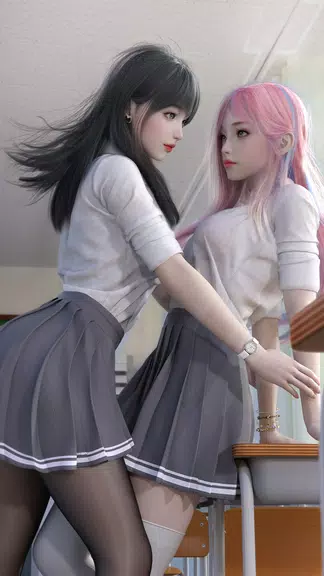 Sexy Anime Girls Wallpapers HD Captura de tela 1