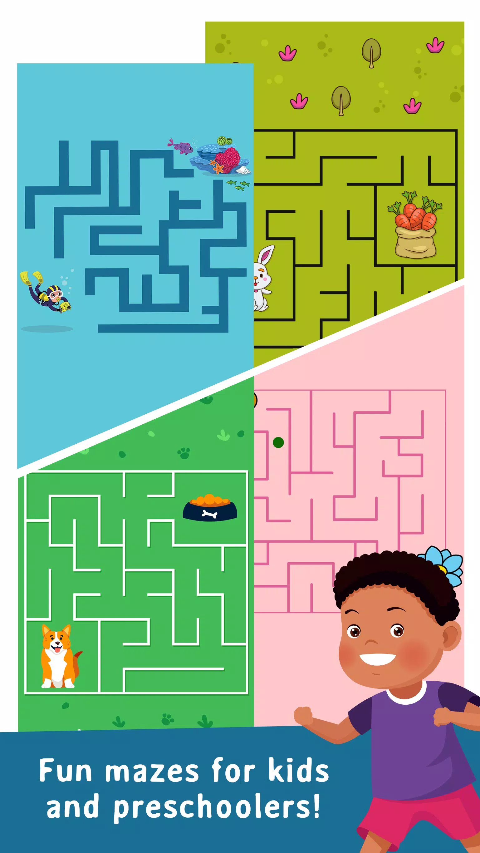 Kids Educational Mazes Puzzle應用截圖第1張