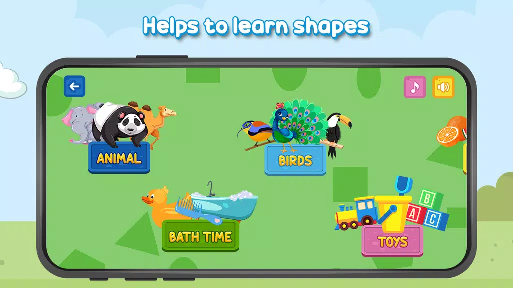 Smart Baby Shapes Captura de pantalla 1