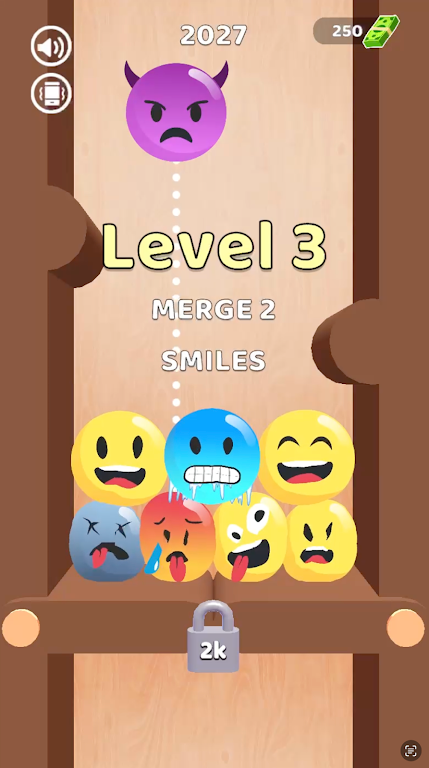 Emoji Blitz: Merge Puzzle Game Capture d'écran 0