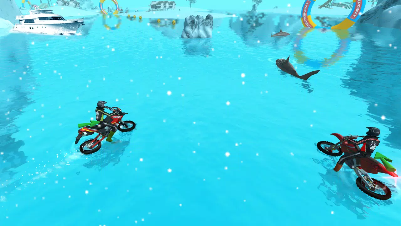 Bike Racing : Water Bike Games स्क्रीनशॉट 2