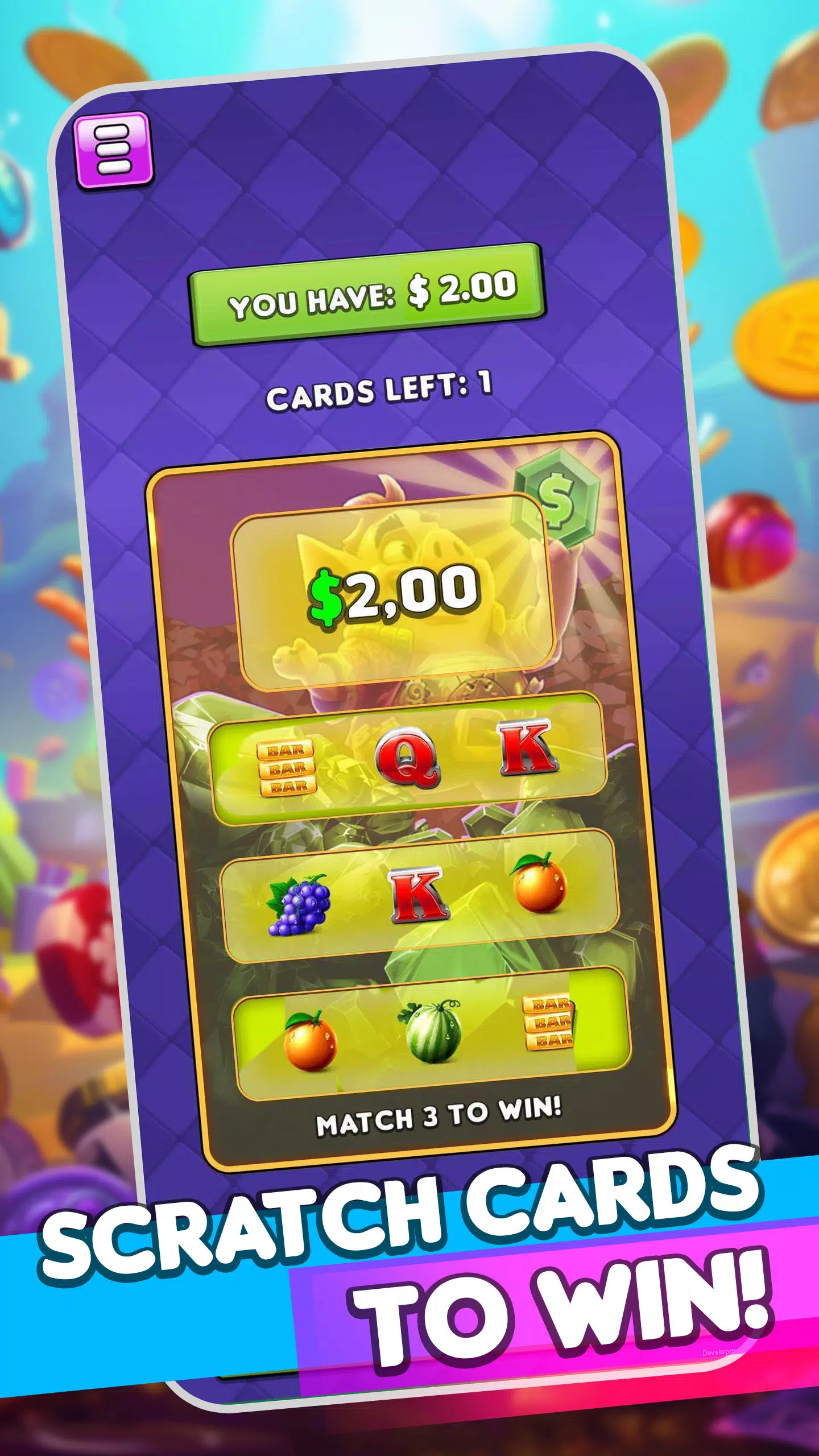 Scratch Card Go Zrzut ekranu 1