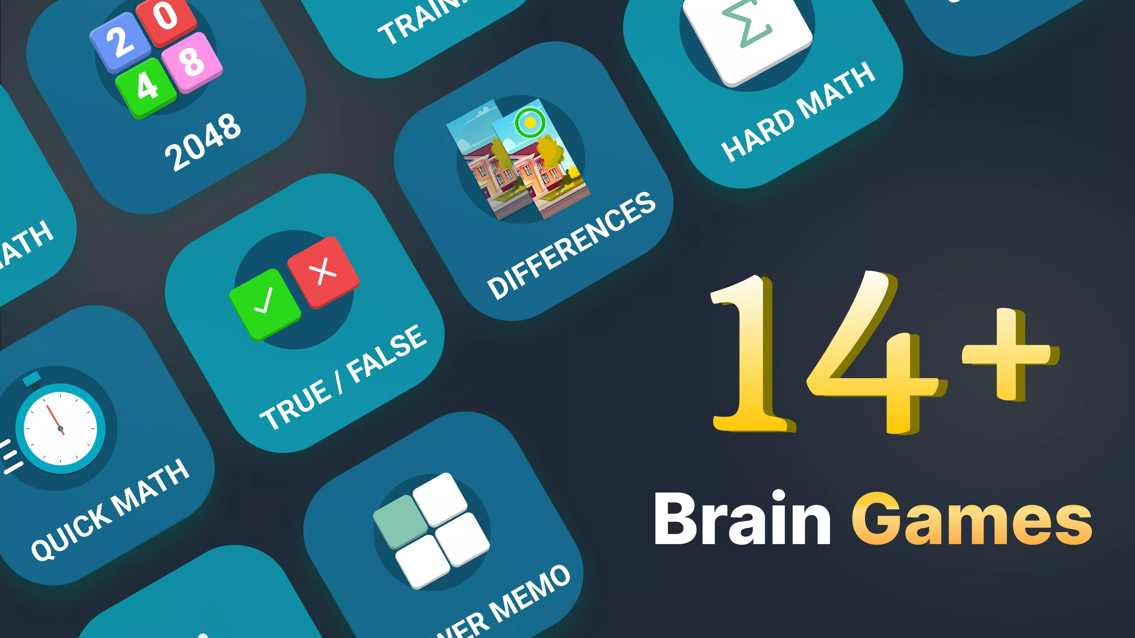 Math Games for the Brain ဖန်သားပြင်ဓာတ်ပုံ 0