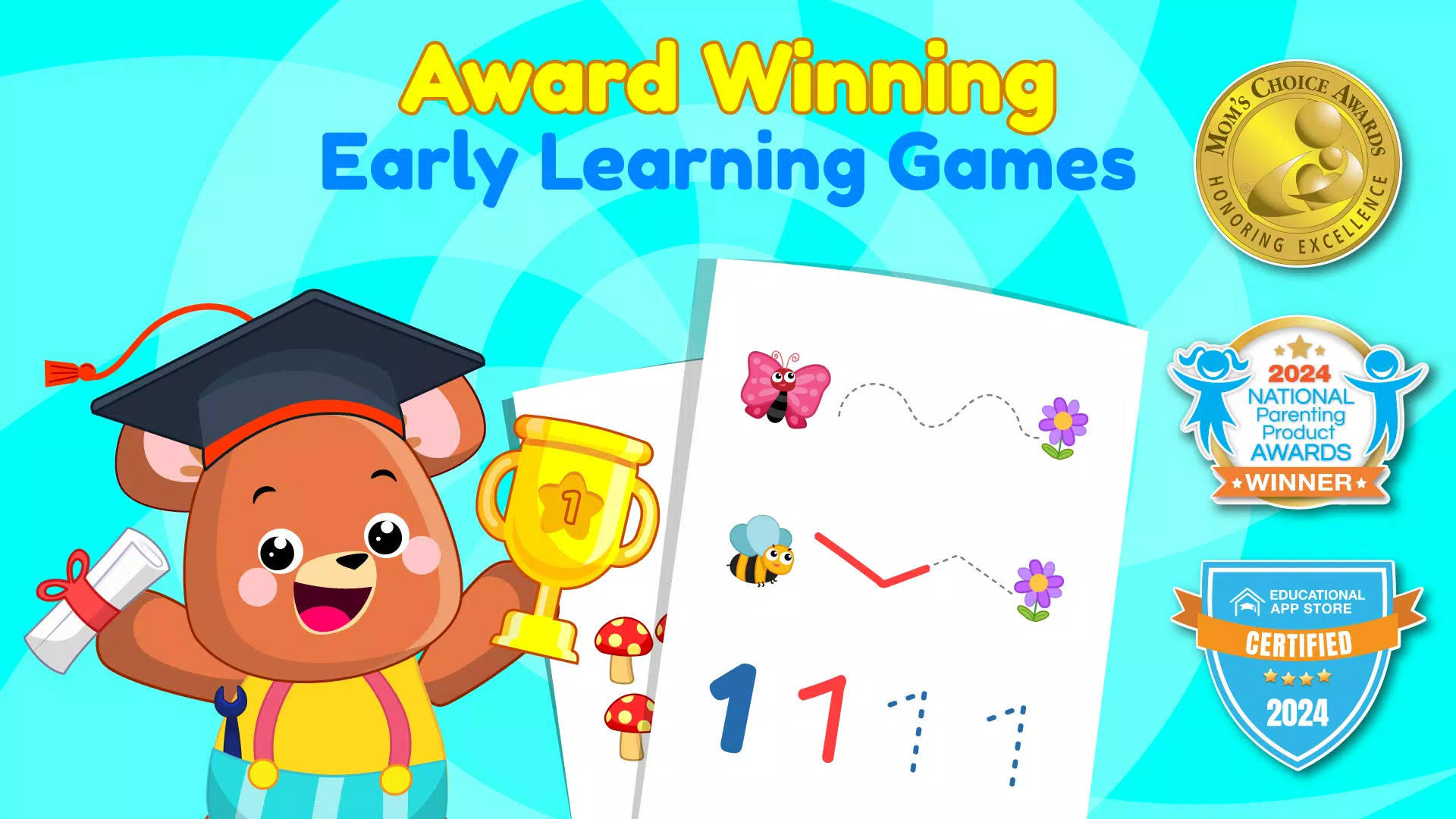 Schermata ElePant Kids Learning Games 2+ 0