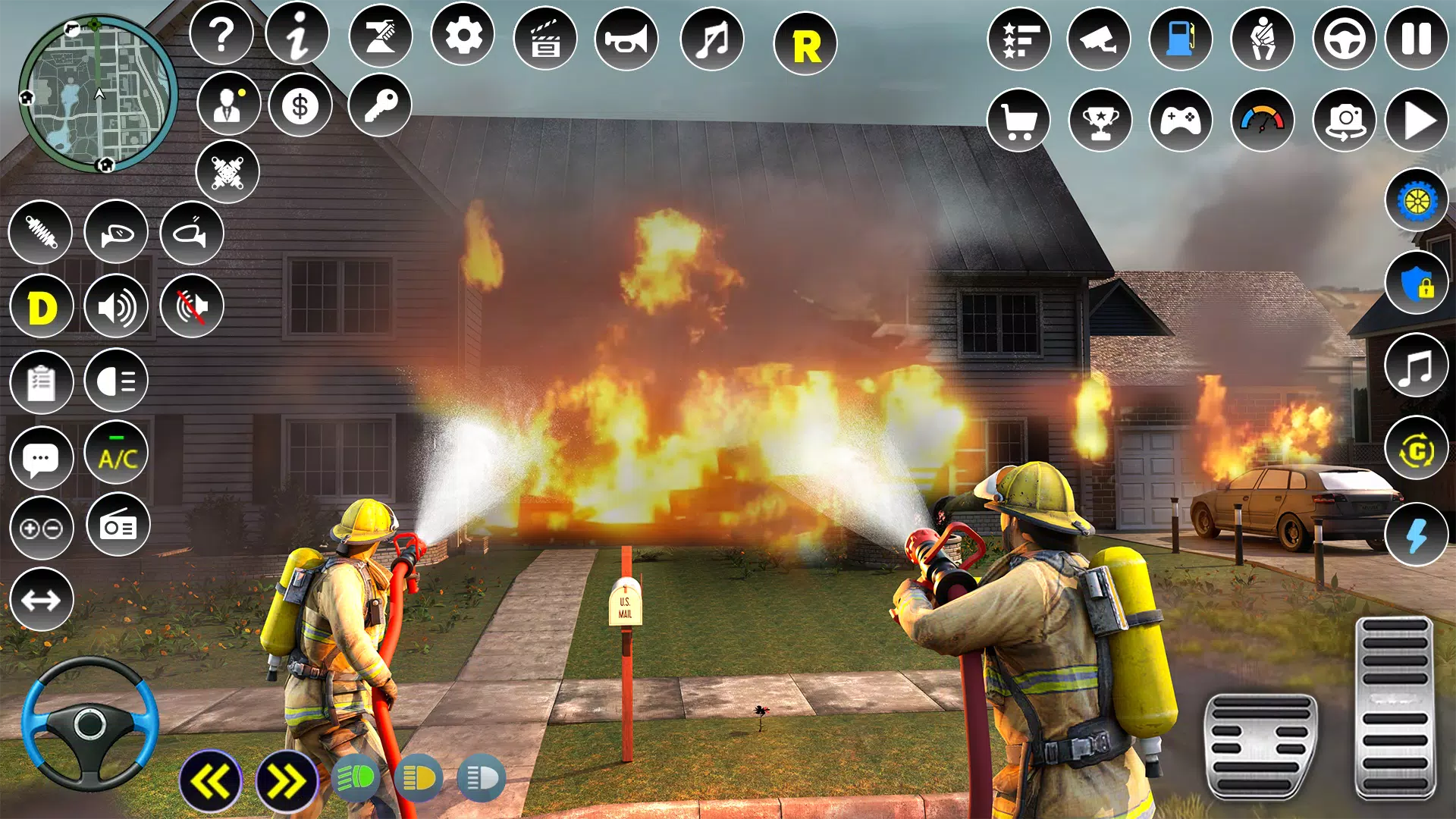 Firefighter :Fire Brigade Game Screenshot 0