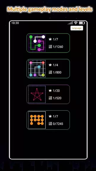 Dot Connect:match color dots Capture d'écran 0