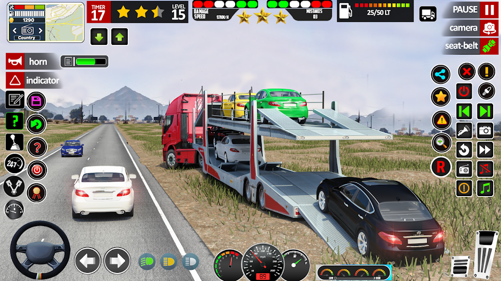 Cargo Truck Simulator Games 3D Captura de tela 2