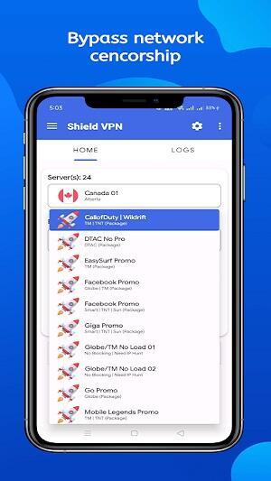 Shield VPN Mod Captura de pantalla 2