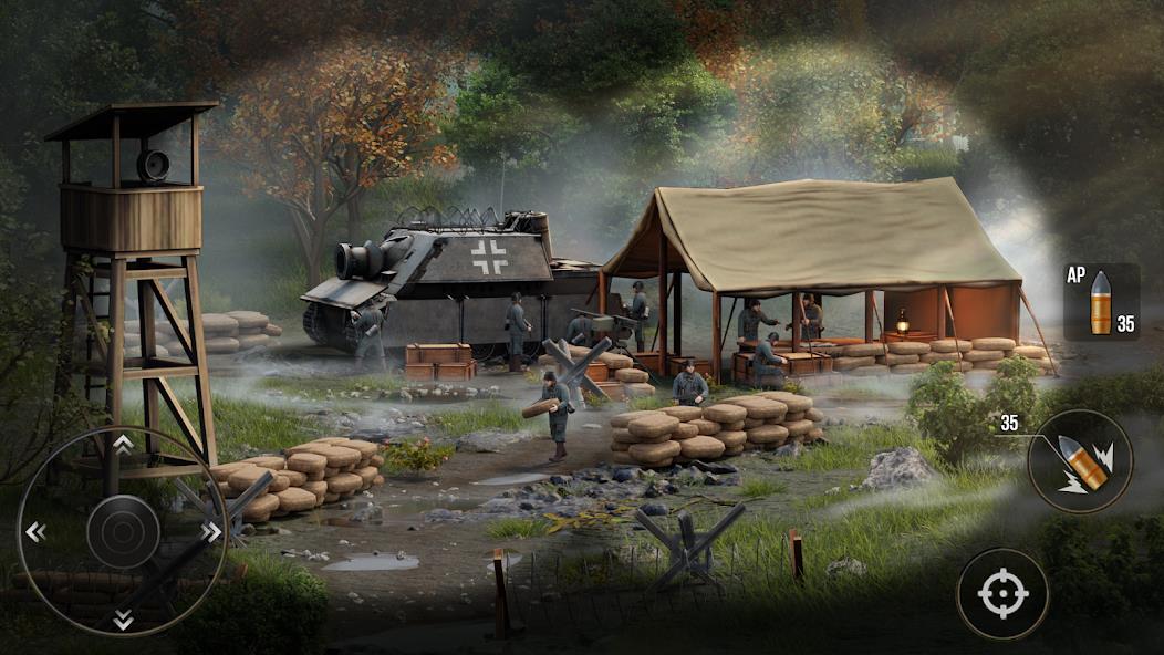 World of Artillery: Cannon War Mod ภาพหน้าจอ 0