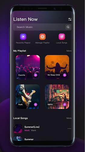 Music Downloader - MP3 Player ဖန်သားပြင်ဓာတ်ပုံ 0