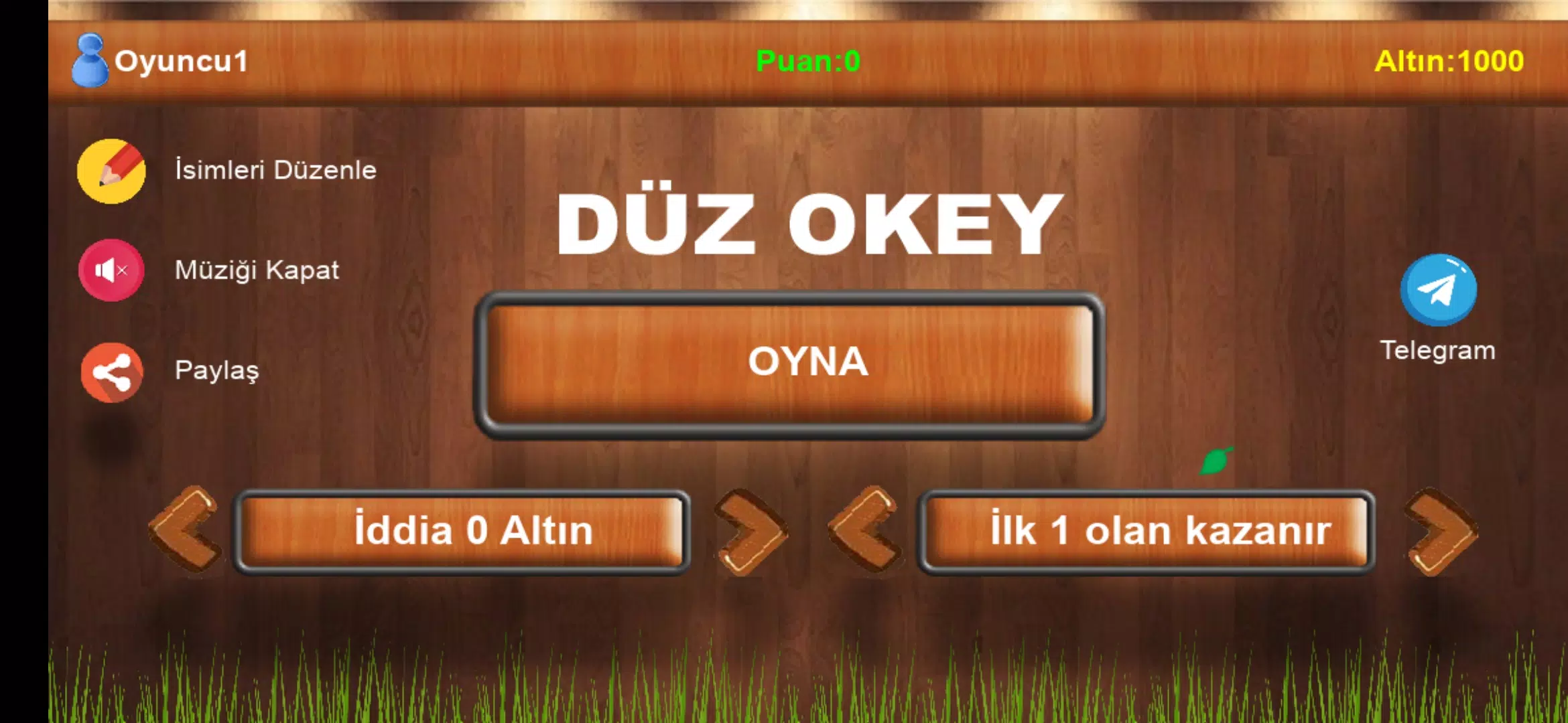 Düz Okey - İnternetsiz Скриншот 0