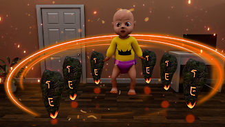 Scary Baby Pink Horror Game 3D Schermafbeelding 0