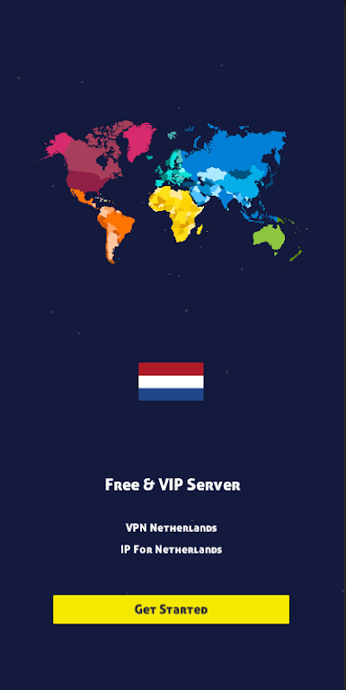 Schermata VPN NetherLands - IP for NL 0