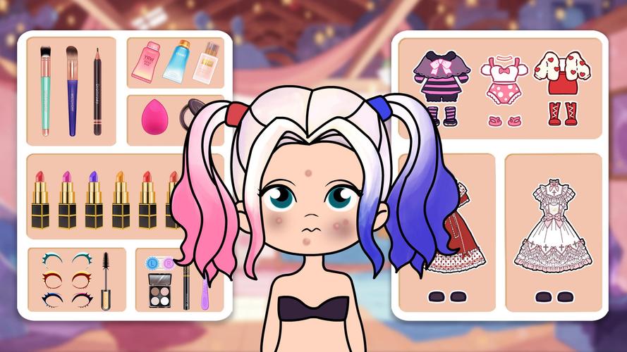 Doll Dress Up - Makeup Games ဖန်သားပြင်ဓာတ်ပုံ 1