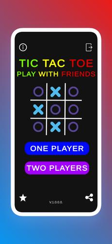 Tic Tac Toe - 2 Player Offline Скриншот 0