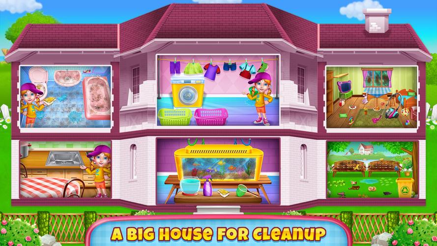 My Messy Home Cleanup Captura de pantalla 1