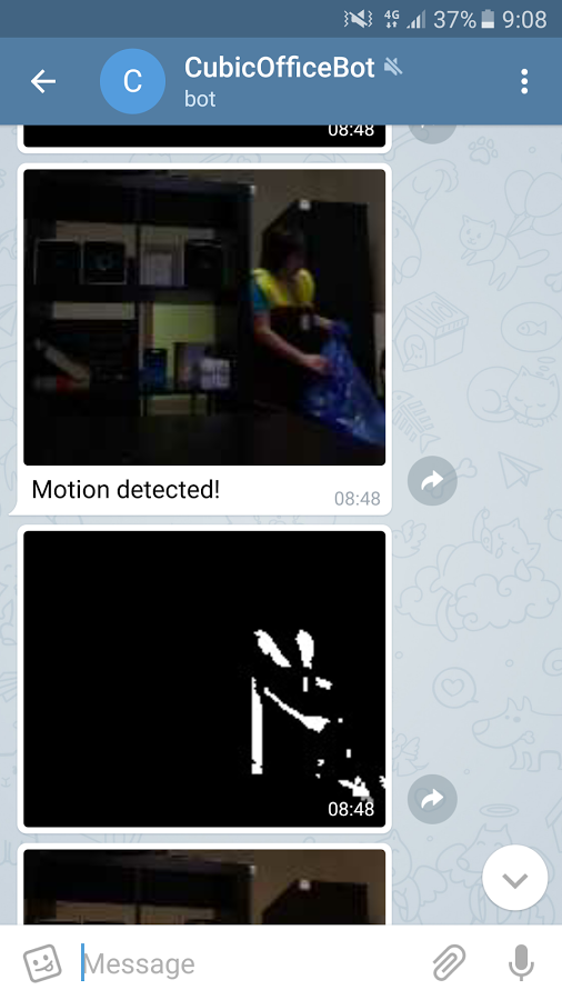 Telephoto - CCTV via Telegram Ảnh chụp màn hình 1