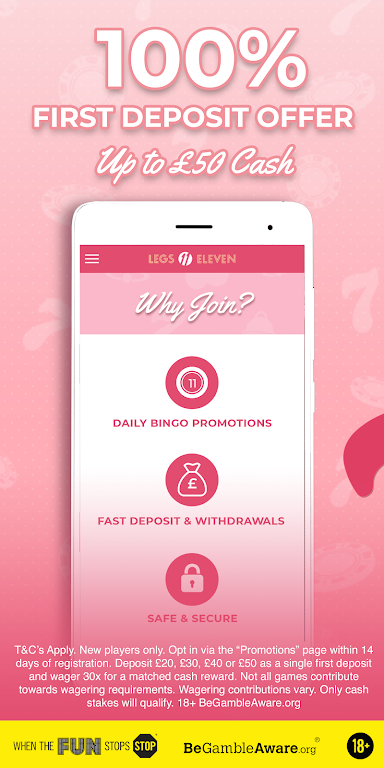 Legs 11 | Bingo, Slot & Casino Games應用截圖第3張