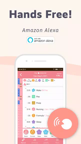 Schermata PiyoLog: Newborn Baby Tracker 2