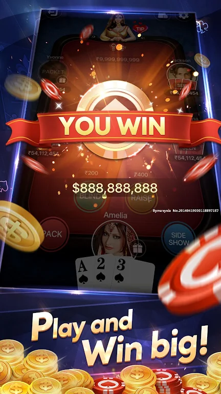 Teen Patti Win ဖန်သားပြင်ဓာတ်ပုံ 1