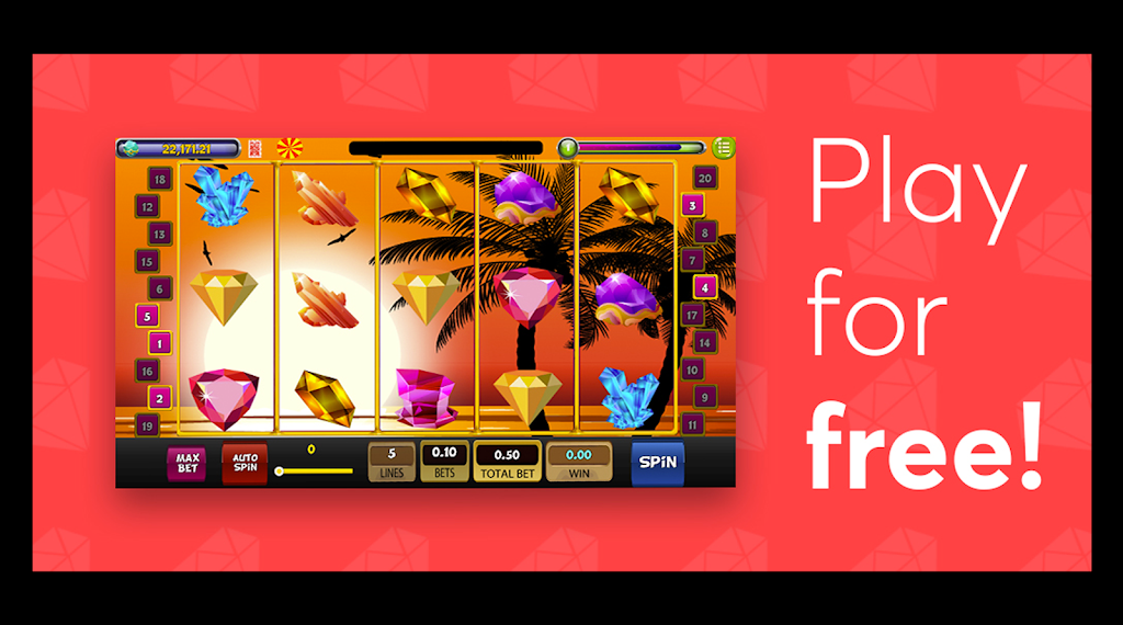 Jewel & Gems Wilds Slot! ภาพหน้าจอ 1
