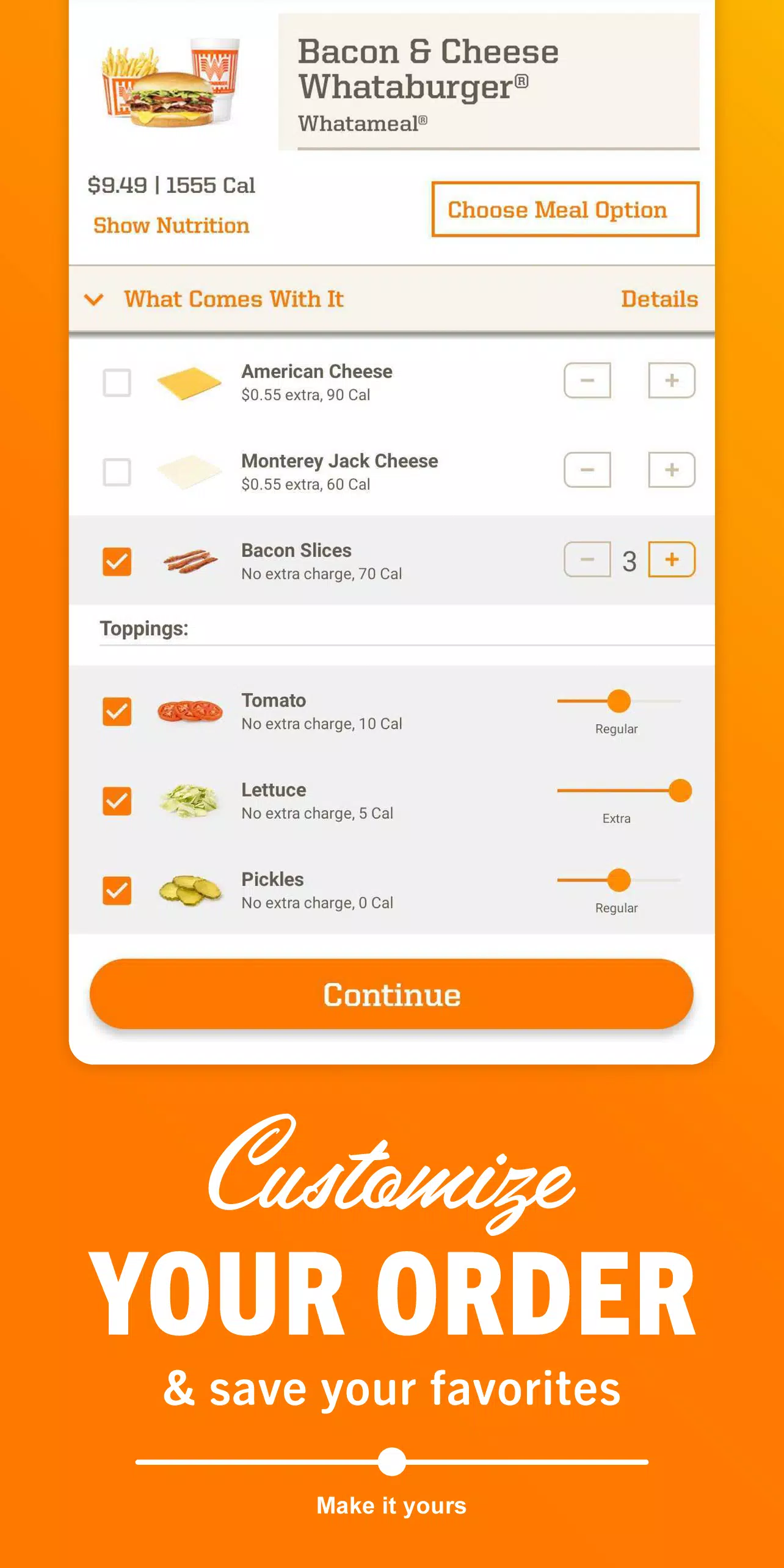 Whataburger應用截圖第3張