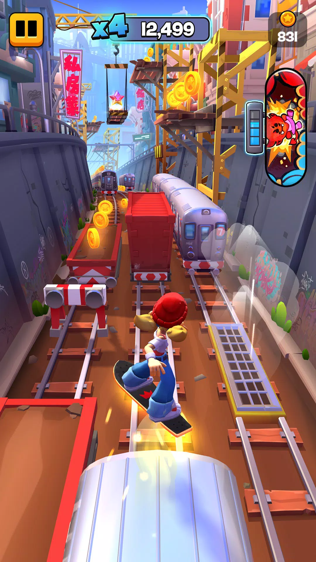 Subway Surfers City Tangkapan skrin 3