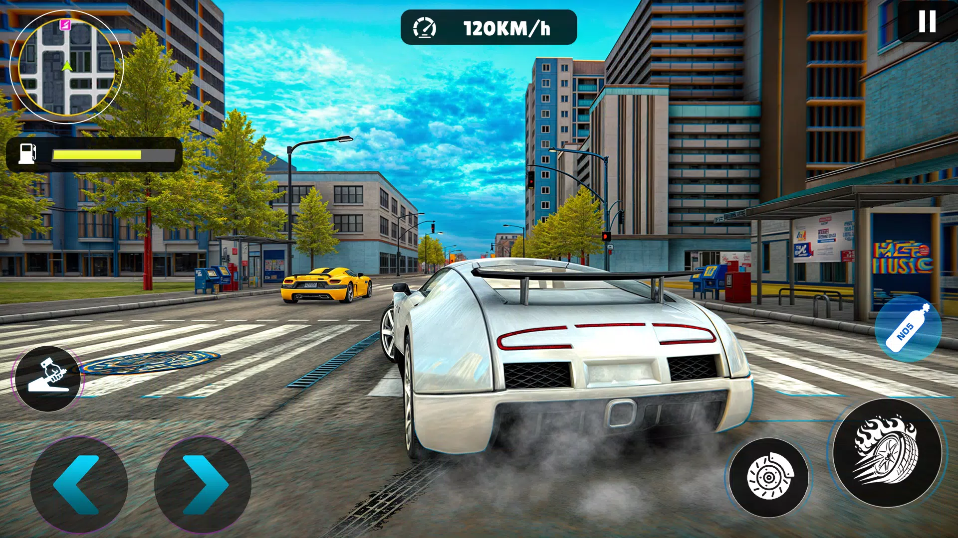 Extreme Car Driving & Drifting Captura de pantalla 1