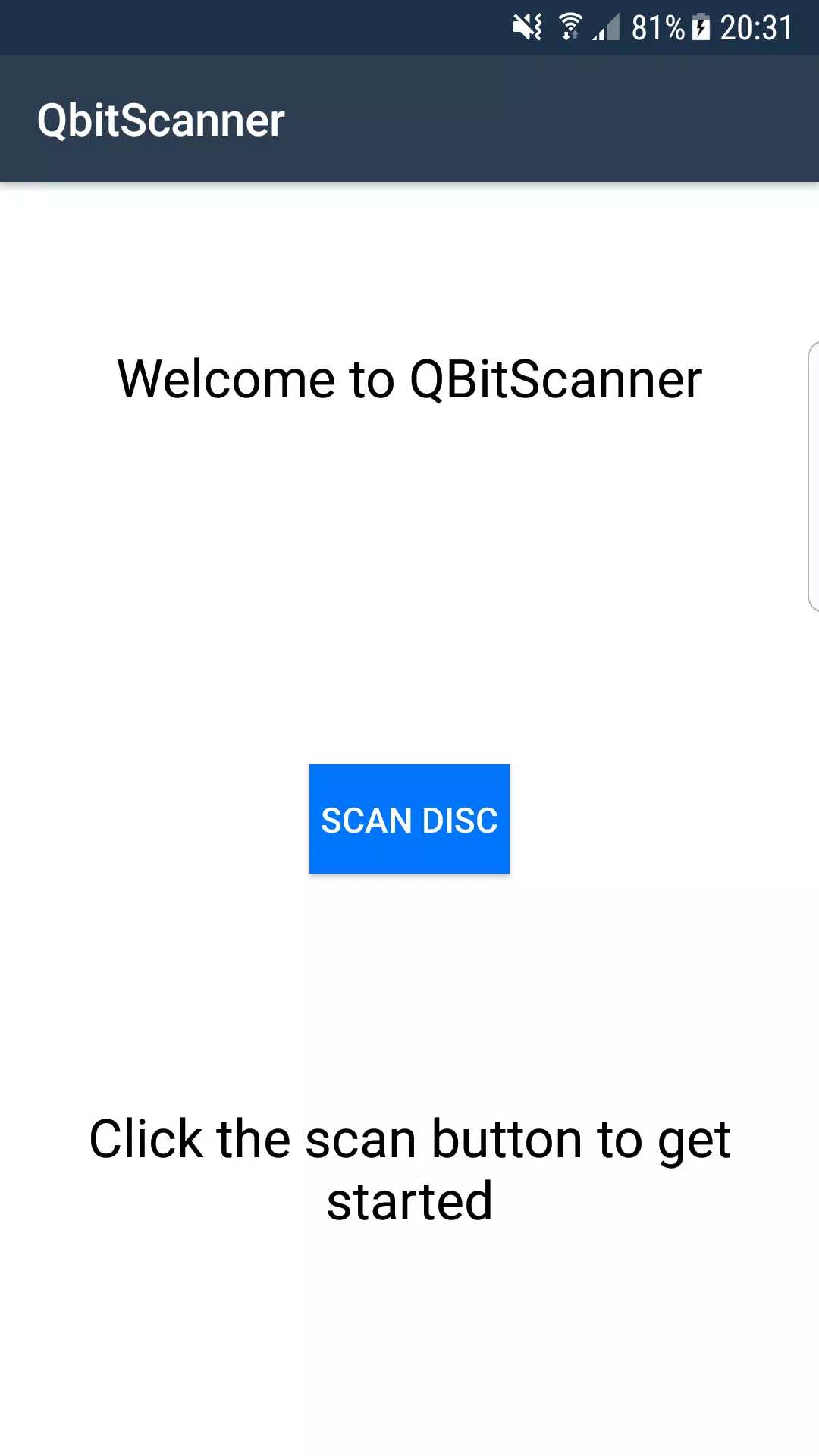 qbitScanner - License Disc Capture d'écran 0