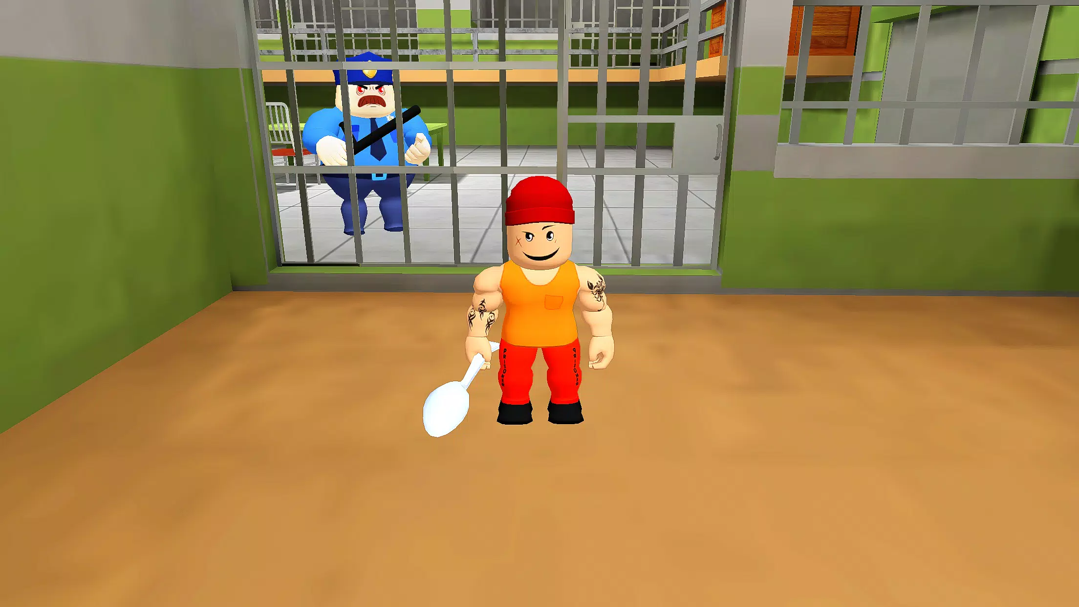 Obby Escape: Prison Breakout ภาพหน้าจอ 1