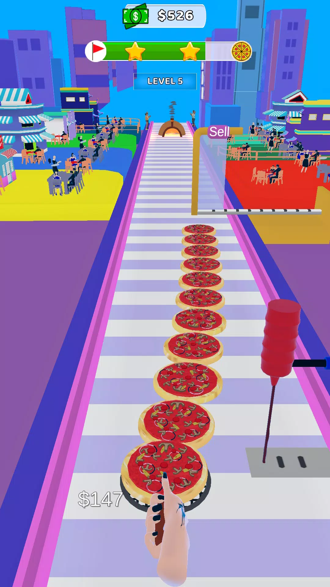 Pizza Stack : Pizza Cooking 3D Tangkapan skrin 0