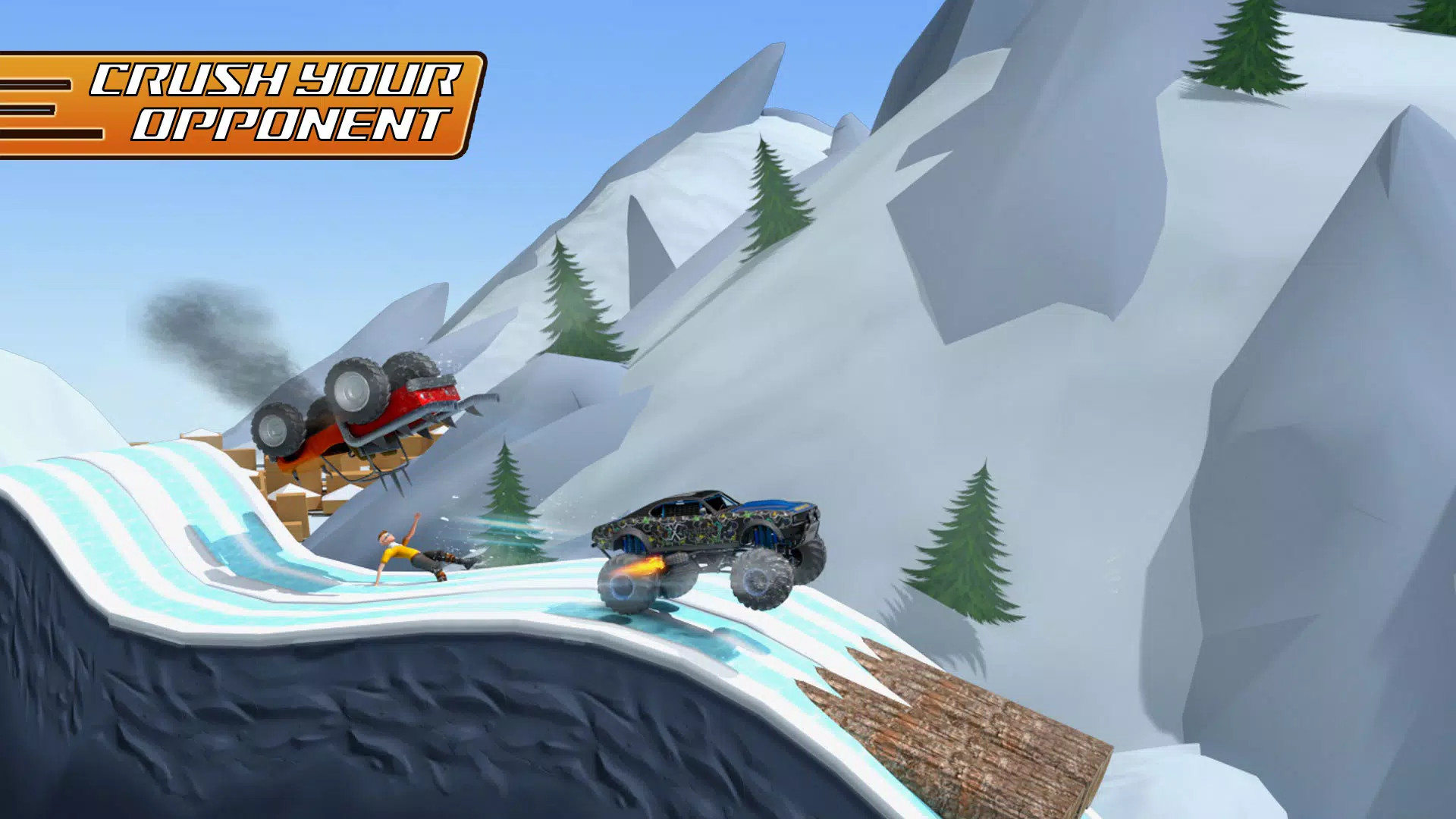 Uphill Racing - Hill Jump Game স্ক্রিনশট 1