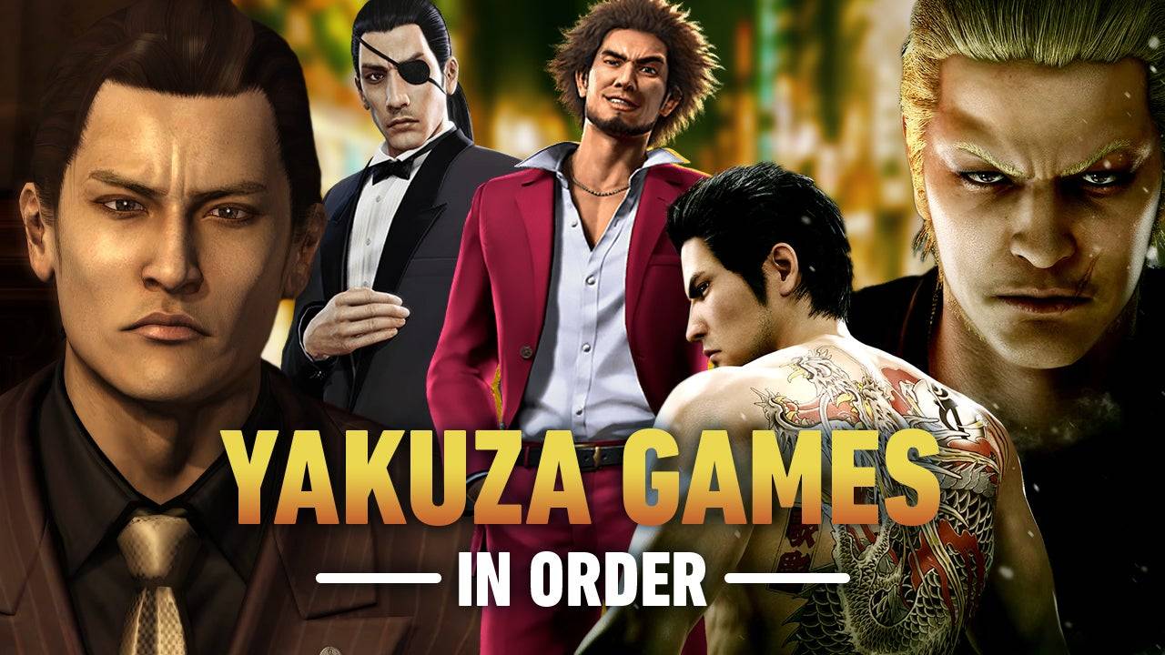 Imahe: Collage ng Yakuza Game Covers