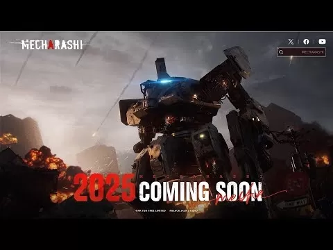 Mecharashi 遊戲畫面展示可自訂機甲與毀壞機制