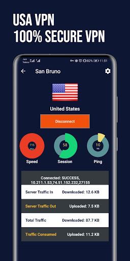 USA VPN Fast: Secure VPN Proxy應用截圖第3張