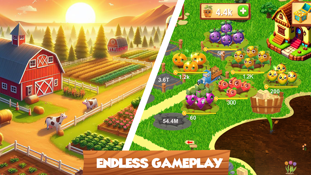 Happy Farm : Farming Challenge स्क्रीनशॉट 3