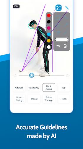 Golf Fix - AI Swing Analyzer Captura de tela 1