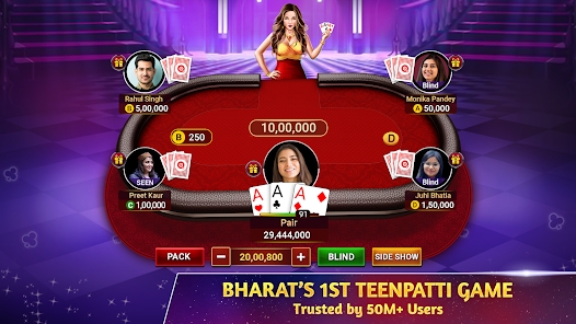 Teen Patti Octro 3 Patti Rummy ဖန်သားပြင်ဓာတ်ပုံ 1