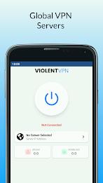 Violent VPN - Unlimited VPN Schermafbeelding 1